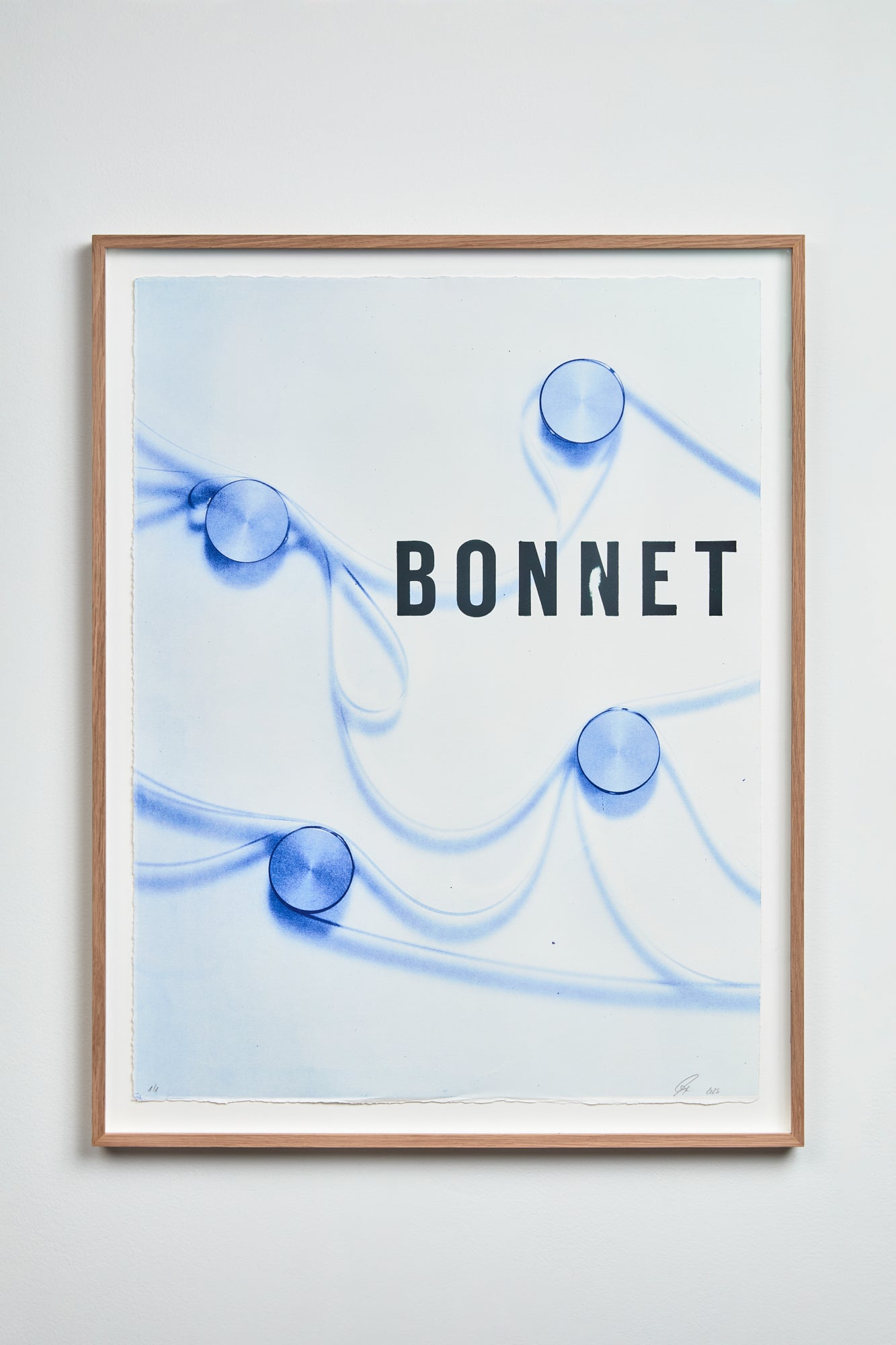 Rosa Barba, MONOPRINT (BONNET), 2023