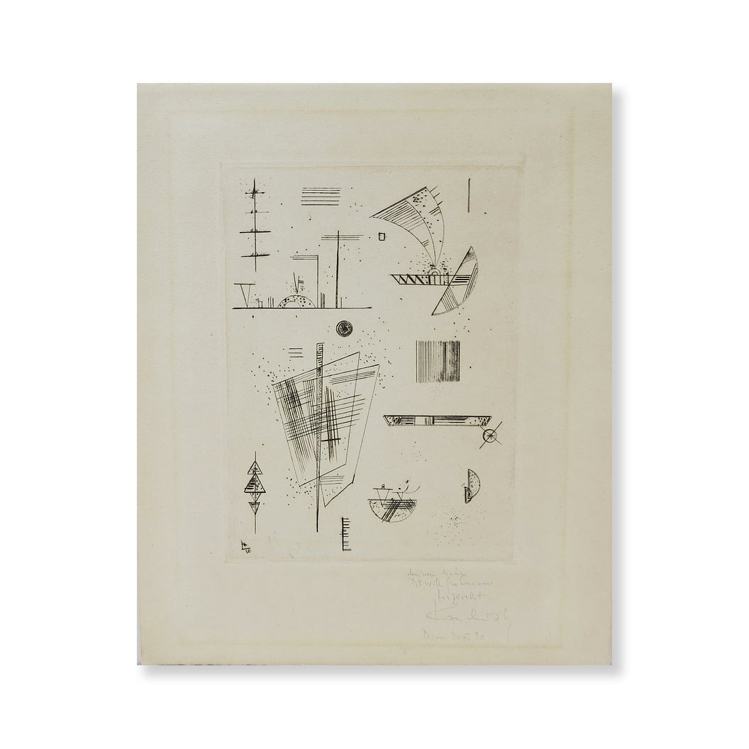 Kandinsky, Etching for Cahiers d'Art, Signed, 1930 image 1