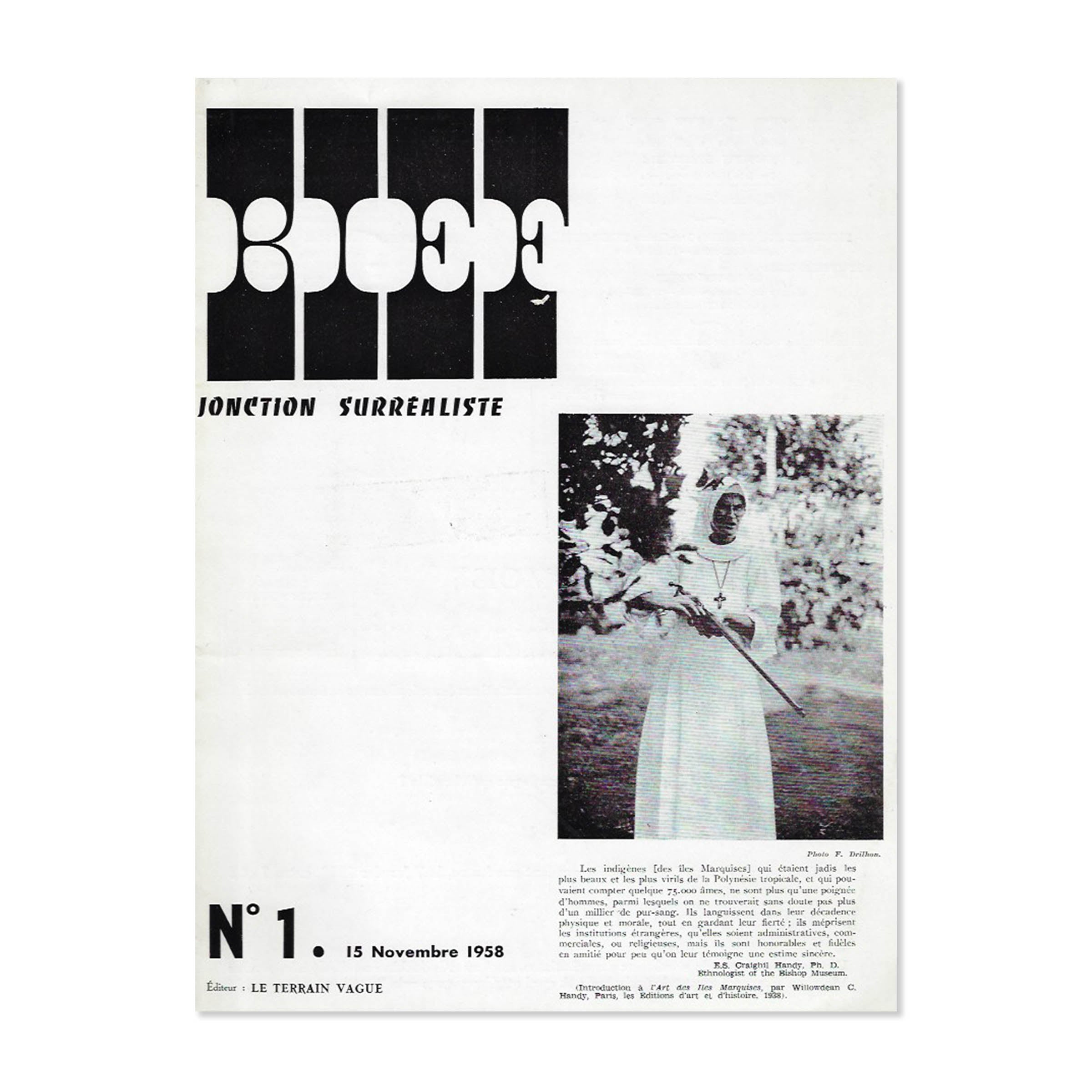 BIEF. Jonction surréaliste. 12 issues, 1958-1960