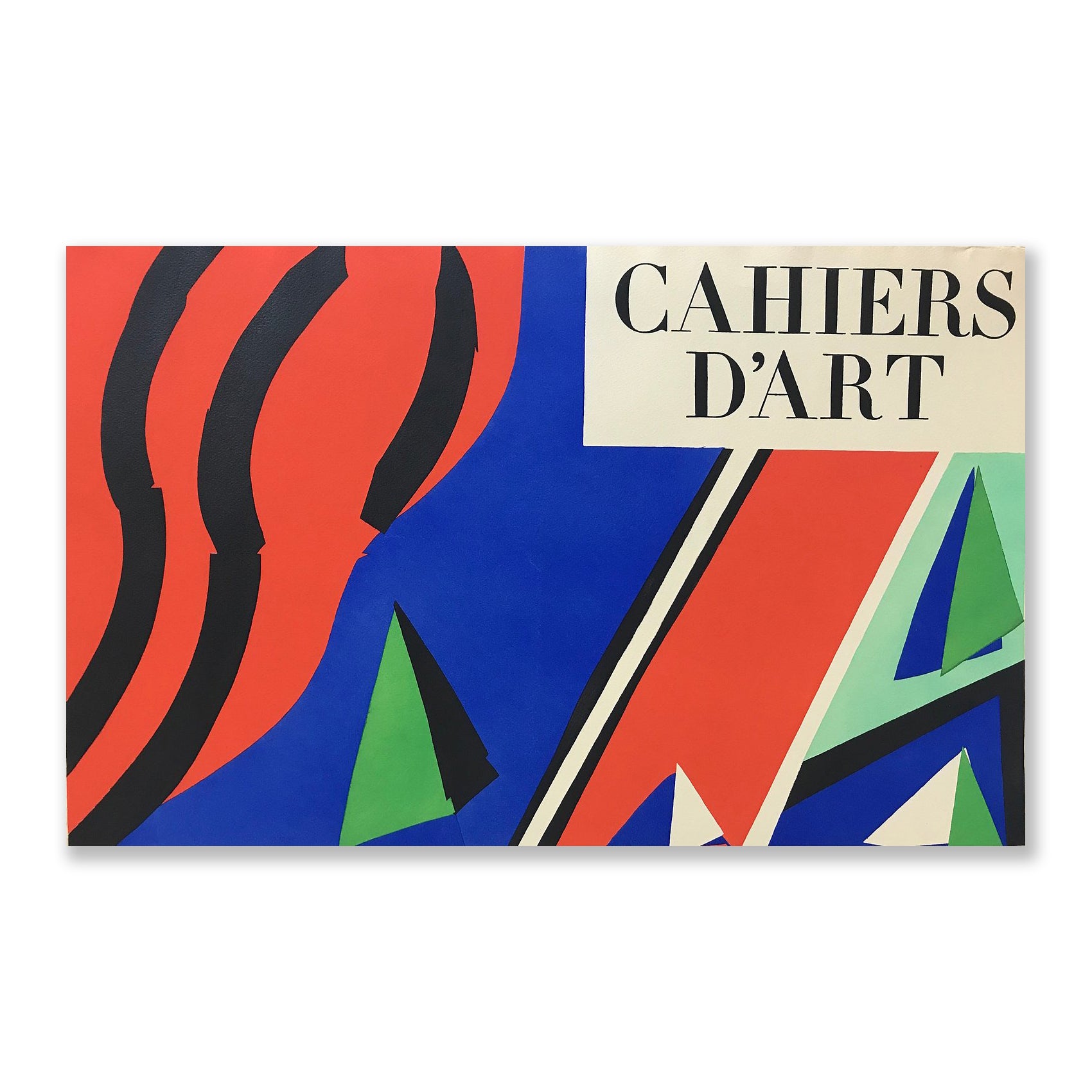 Henri Matisse, original gouache cut, 1936. Printed edition. image 0