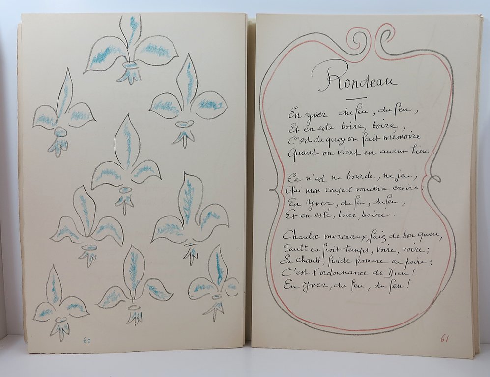 Poems by Charles d'Orléans, Illustrated by Matisse, Tériade, 1950 image 6