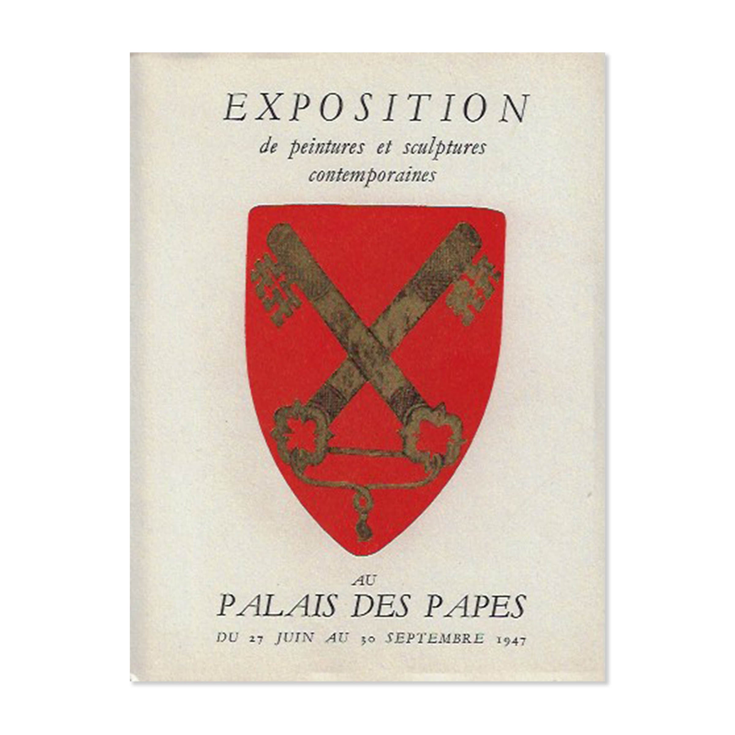 Exposition de peintures et sculptures contemporaines au Palais des Papes, 1947 image 0