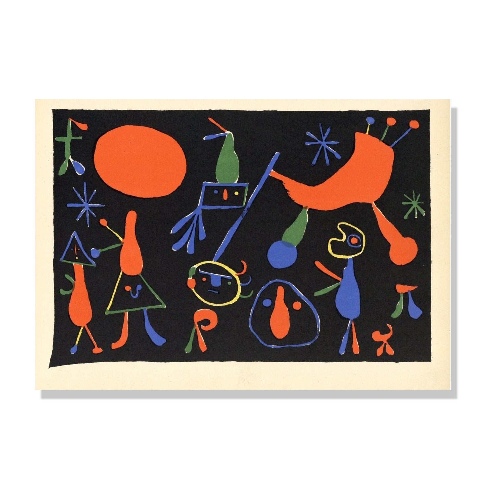Miro, Lithograph, Cahiers d'Art, 1949 image 0