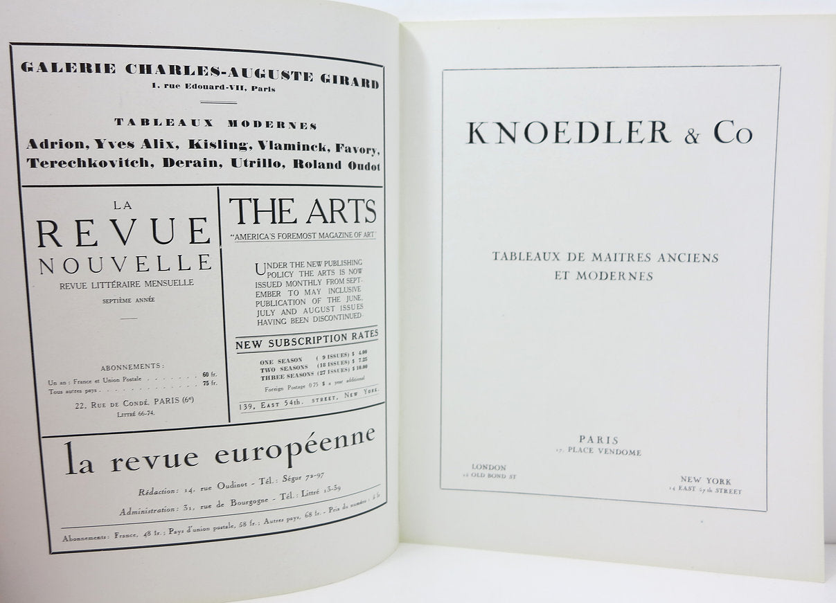 Revue Cahiers d'Art, 1931, n°5-6. Henri Matisse. image 4